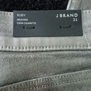 NEW Amazing J Brand Ruby Galactic Silver size 31